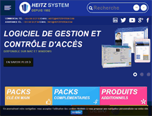 Tablet Screenshot of heitzsystem.com